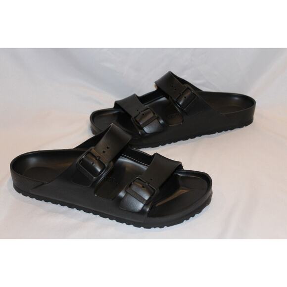Birkenstock‎ Arizona Essentials EVA Slide Men\'s Sandal BLACK Medium/Narrow main image 7